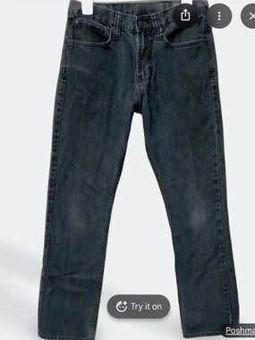NWT Bullhead Gravels Men's Black Straight-Leg Jeans